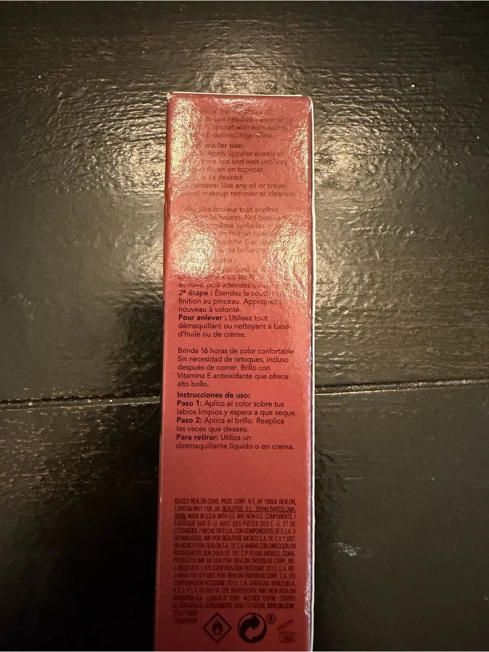 NWT Revlon ColorStay 2 n 1 gloss & lip stick 540 Unstoppable Nude